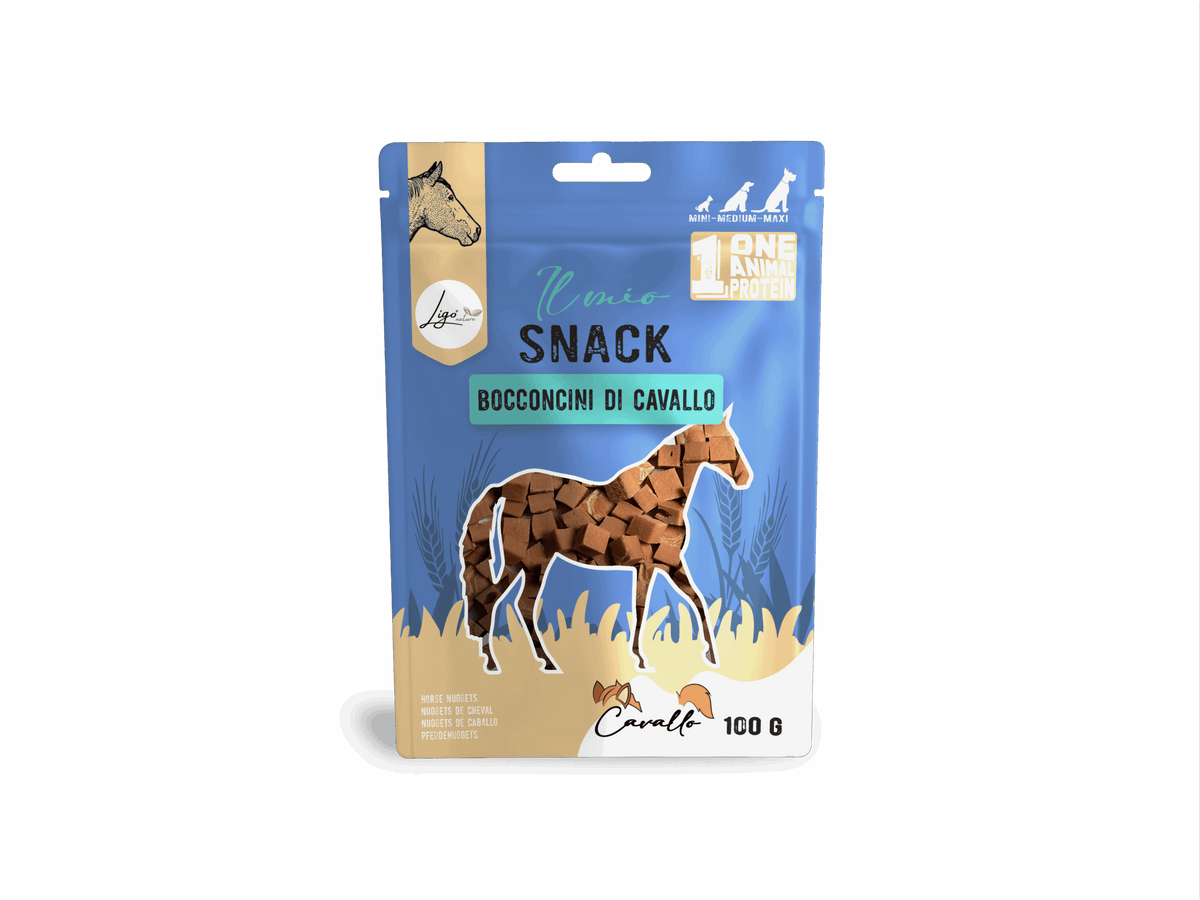 Ligo Nature - Snack Soft Bocconcini di Cavallo - 100gr