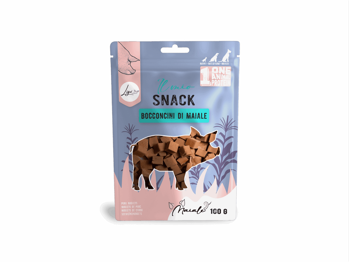 Ligo Nature - Snack Soft Bocconcini di Maiale - 100gr