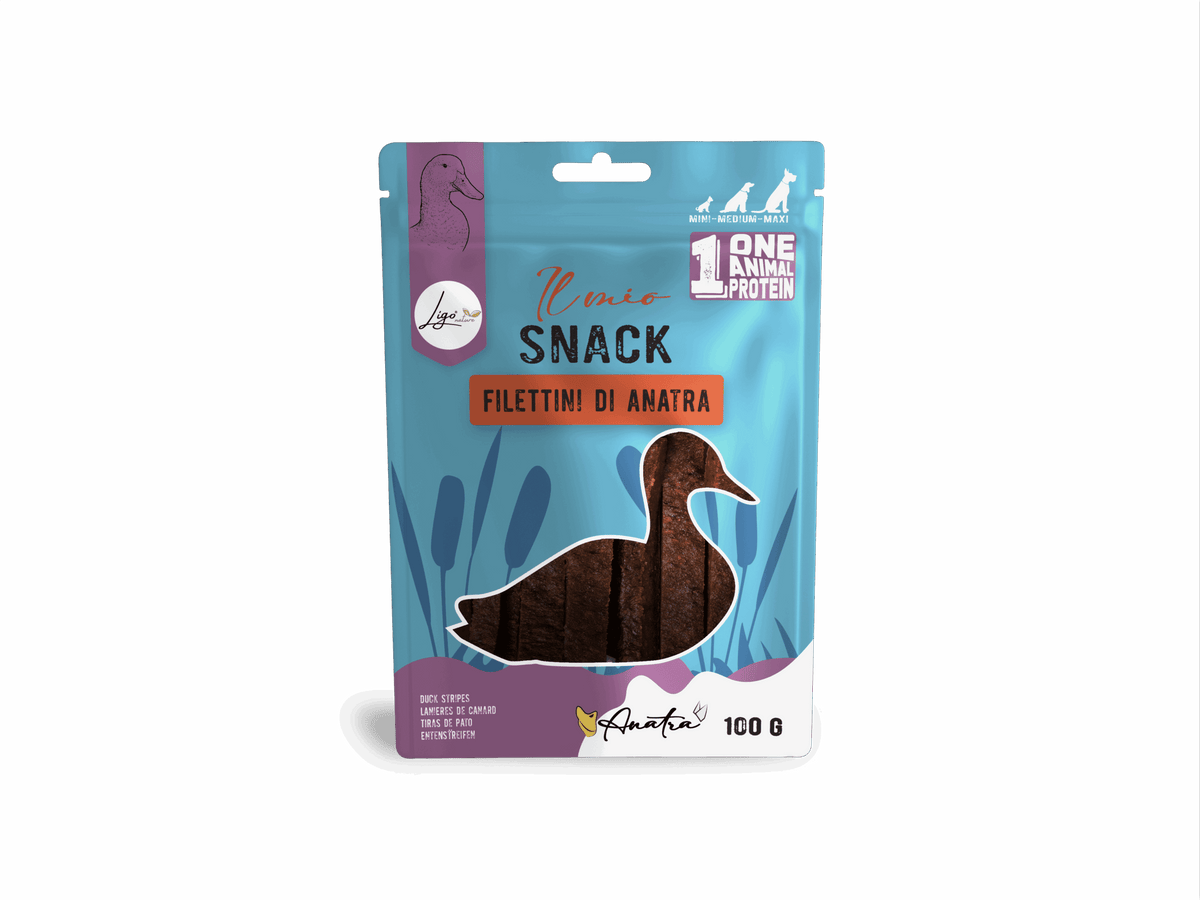 Ligo Nature - Snack Soft Filettini di Anatra - 100gr