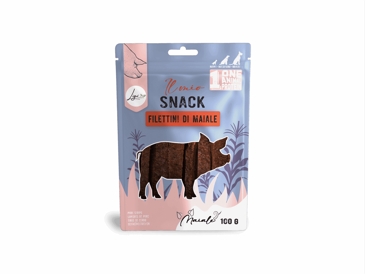 Ligo Nature - Snack Soft Filettini di Maiale - 100gr