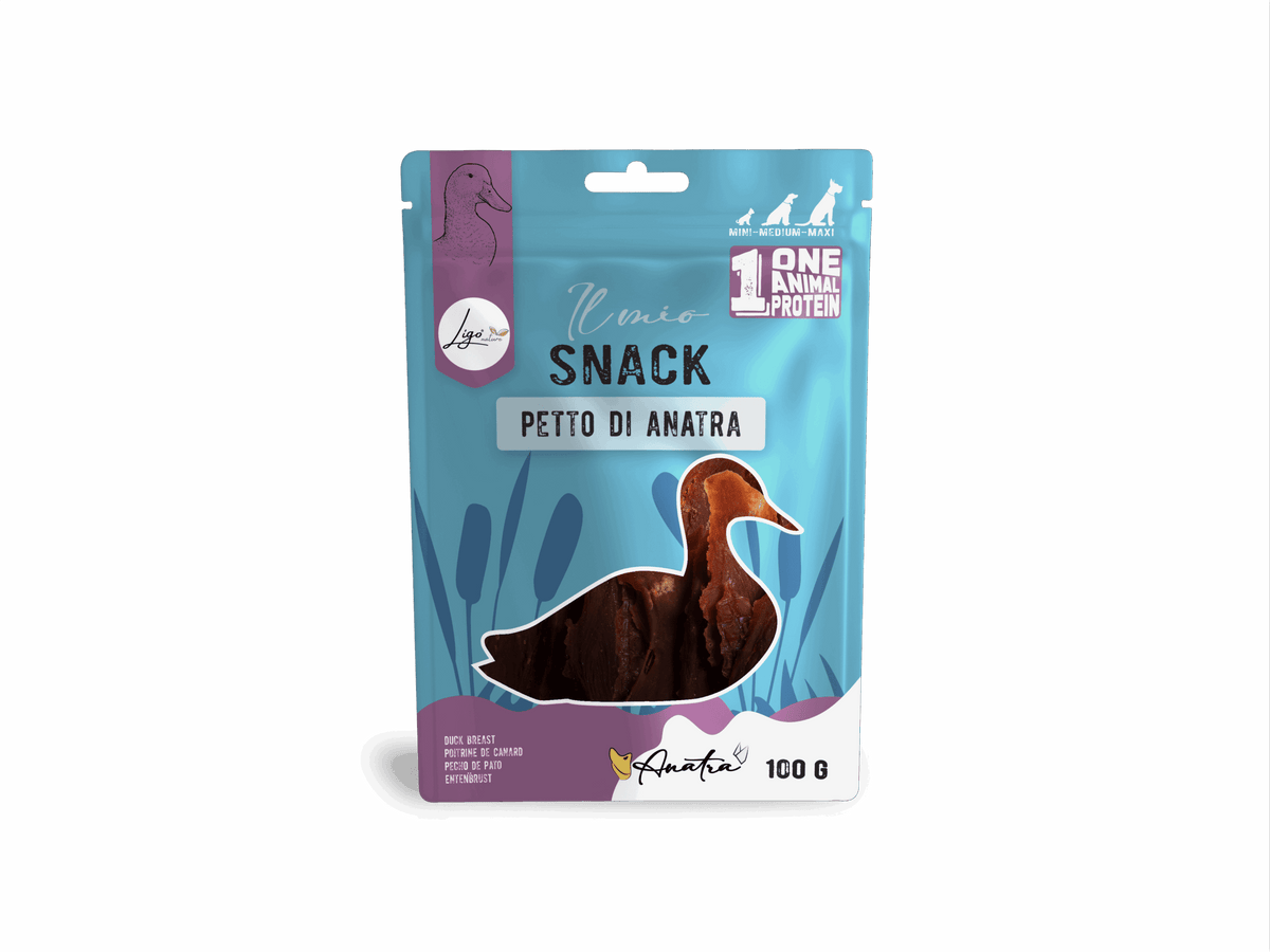 Ligo Nature - Snack Soft Petto di Anatra - 100gr