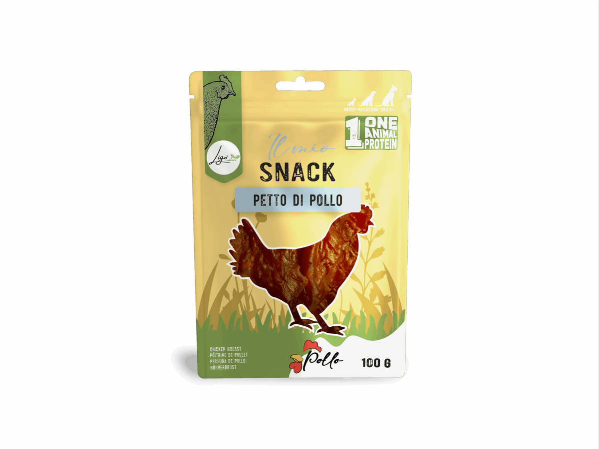 Ligo Nature - Snack Soft Petto di Pollo - 100gr