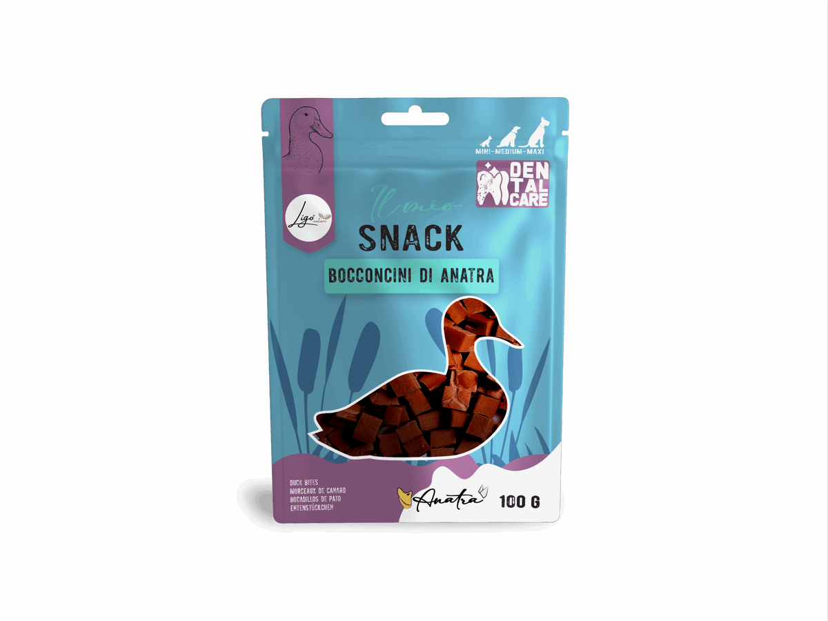 Ligo Nature - Snack Soft Bocconcini di Anatra - 100gr