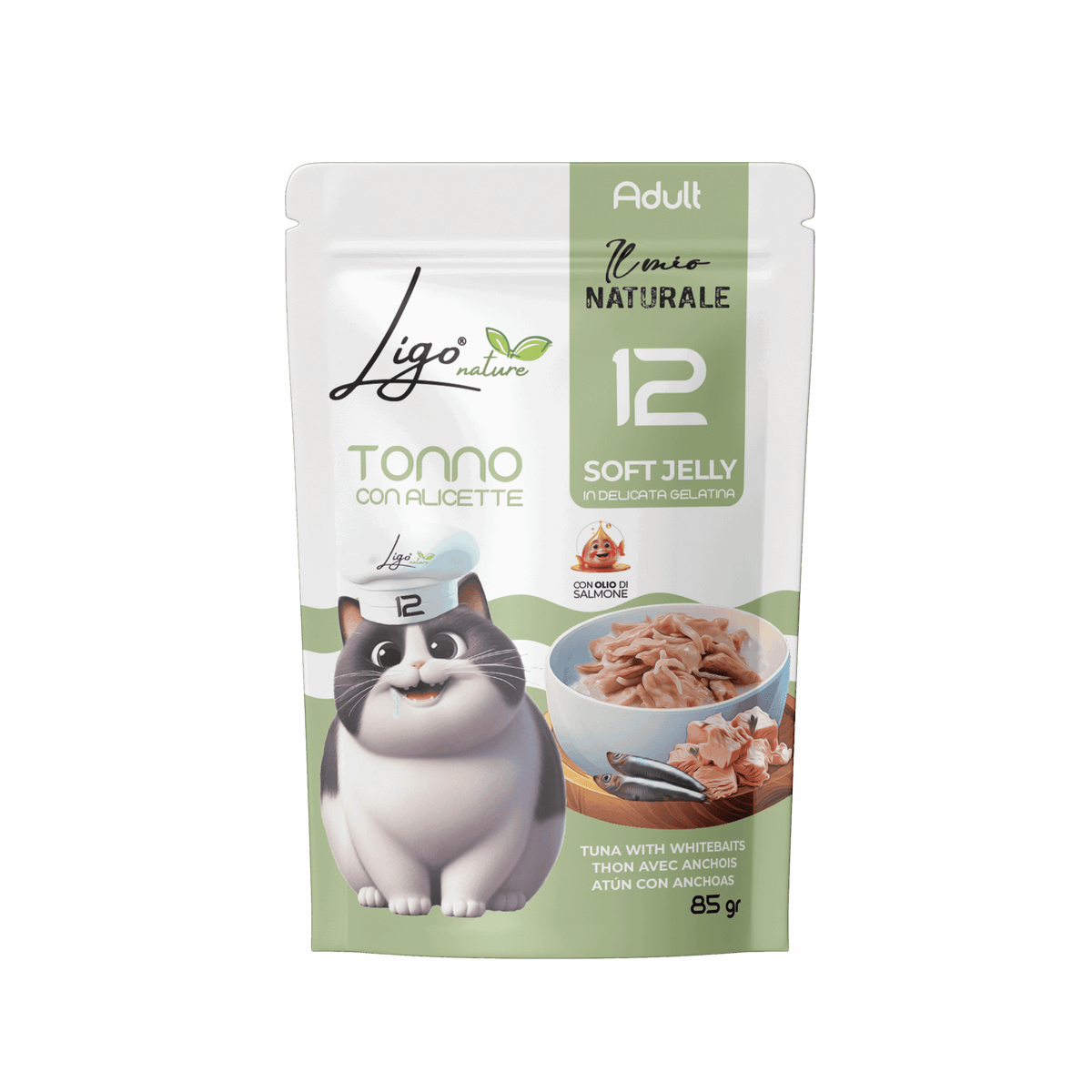 Ligo Nature - Soft Jelly Tonno con Alicette - 85gr
