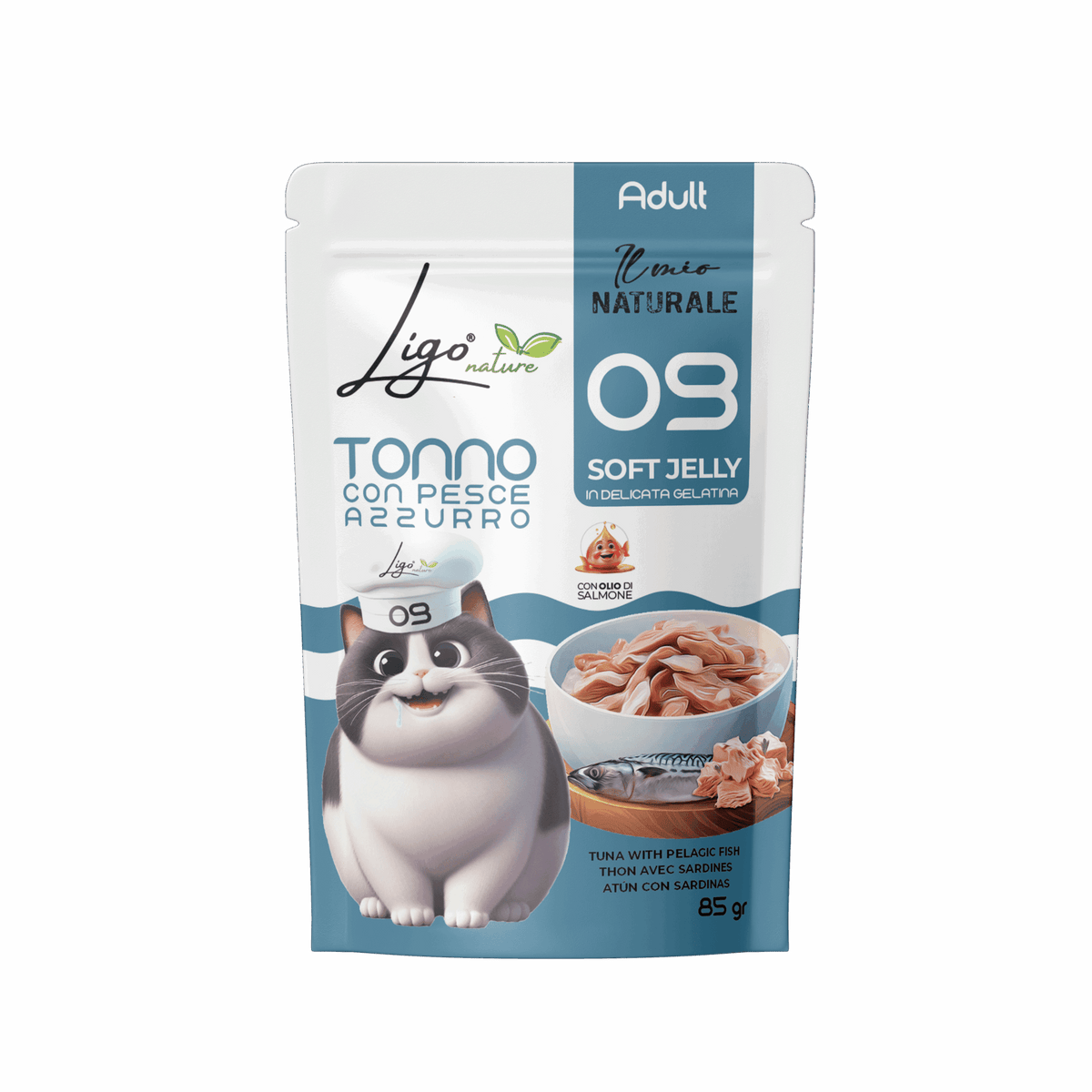 Ligo Nature - Soft Jelly Tonno con Pesce Azzurro - 85gr