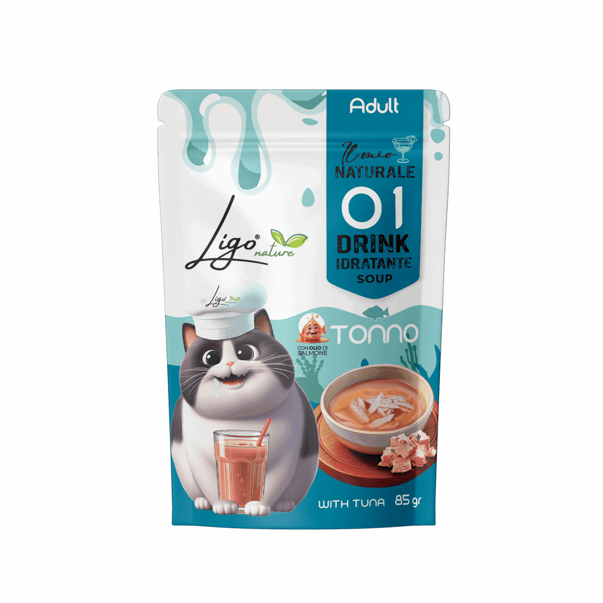 Ligo Nature - Soup Drink Tonno - 85 g