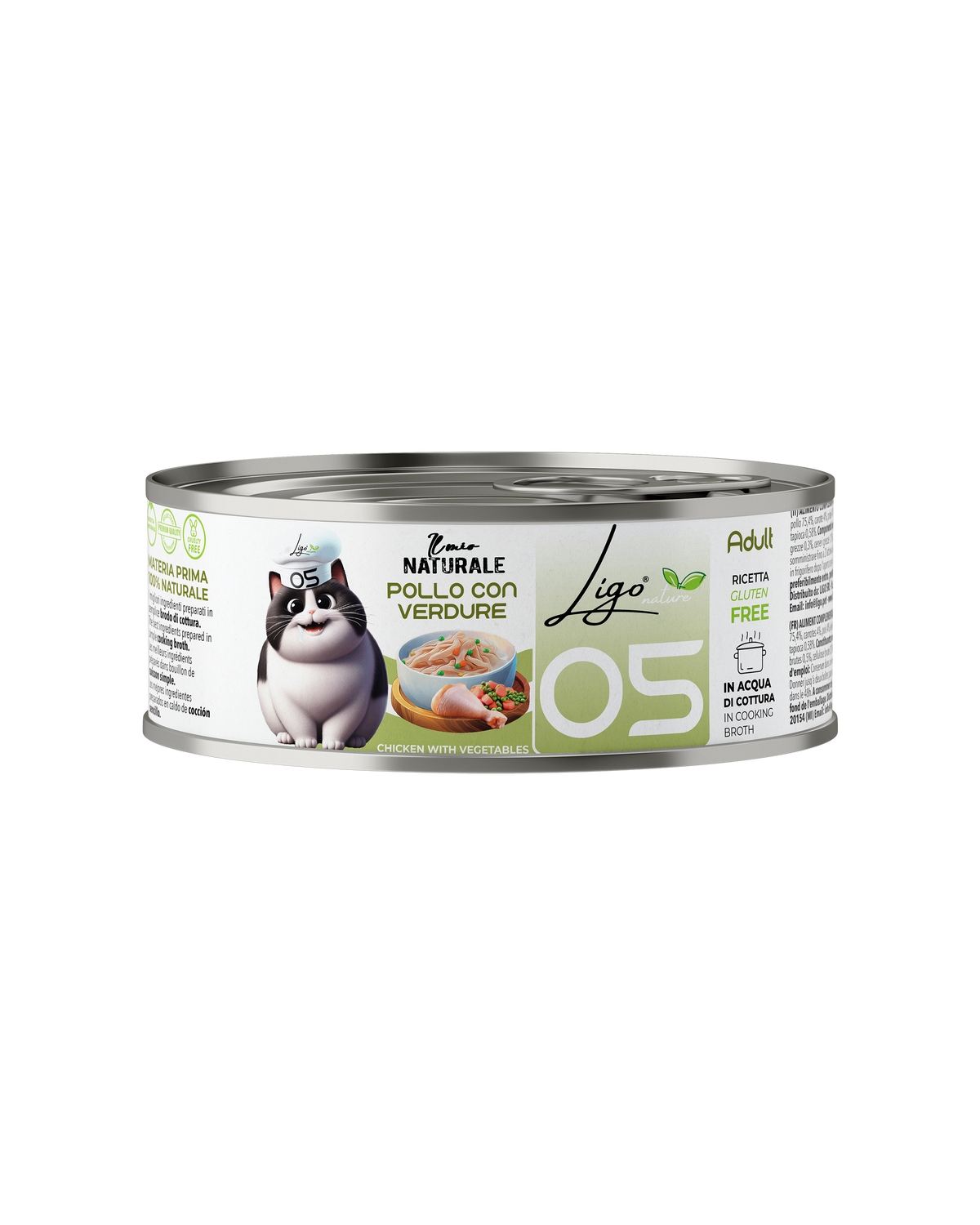 Ligo Nature - Pollo con verdure - 85gr