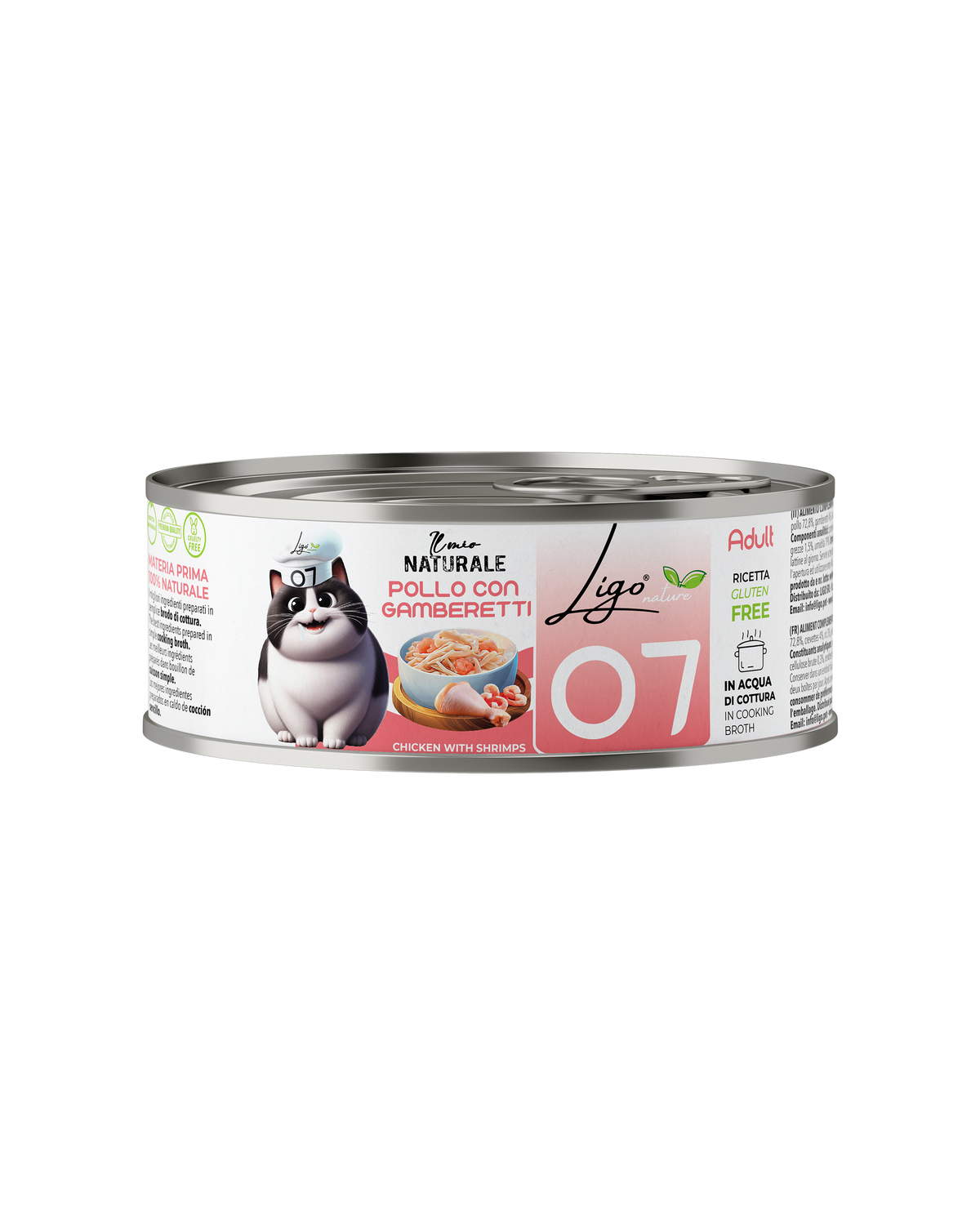Ligo Nature - Pollo con gamberetti - 85gr