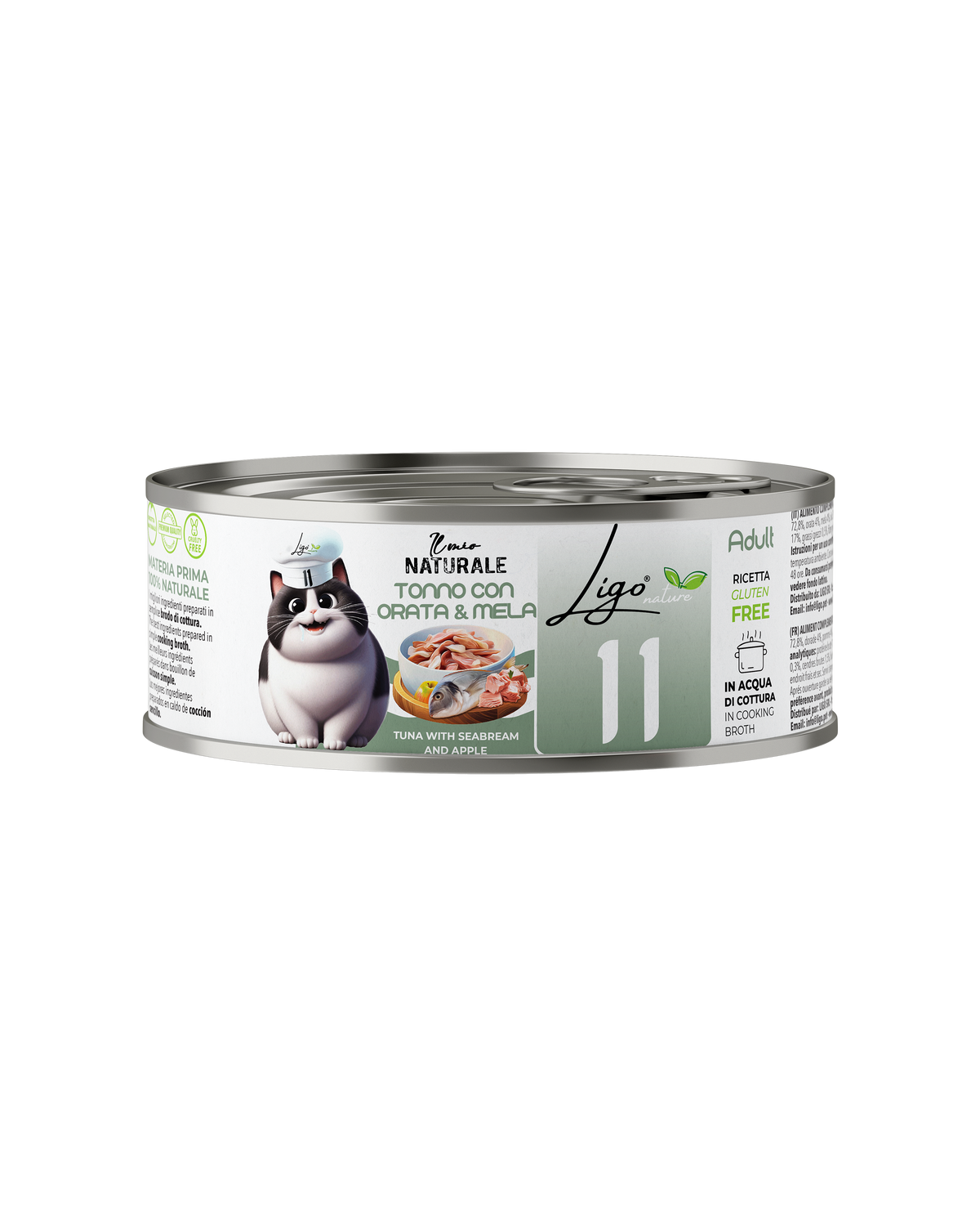 Ligo Nature - Tonno con orata e mela - 85gr