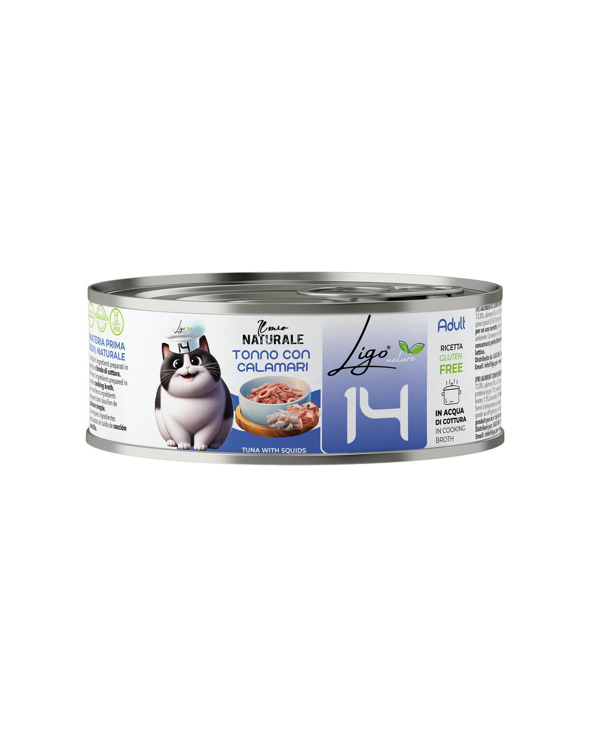 Ligo Nature - Tonno con calamari - 85gr