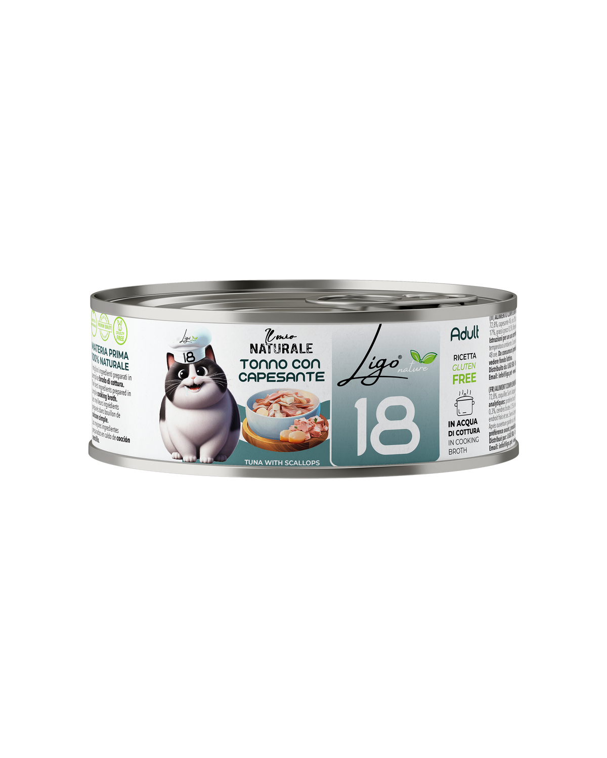 Ligo Nature - Tonno con capesante - 85gr