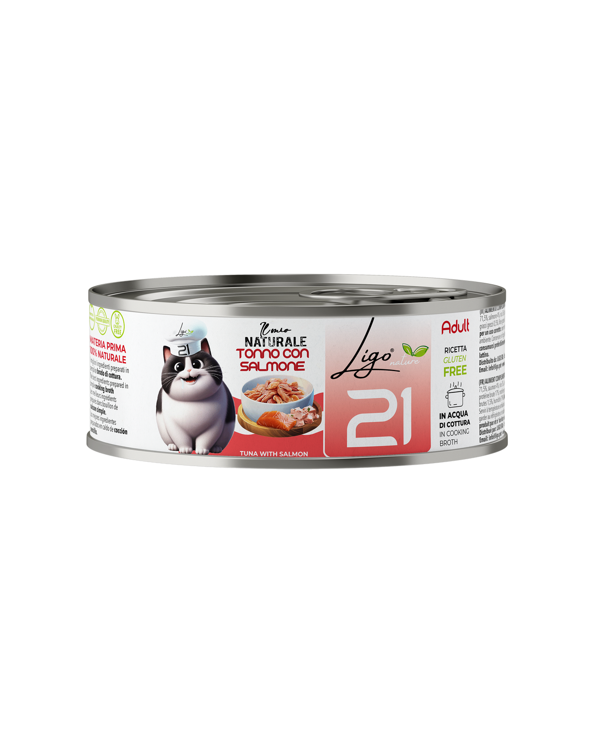 Ligo Nature - Tonno con salmone - 85gr