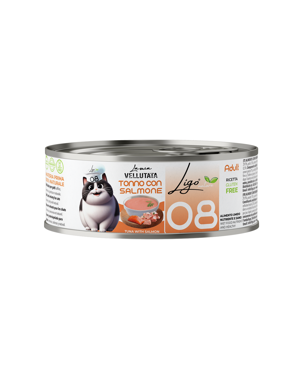 Ligo Nature - Vellutata Tonno con salmone - 85gr