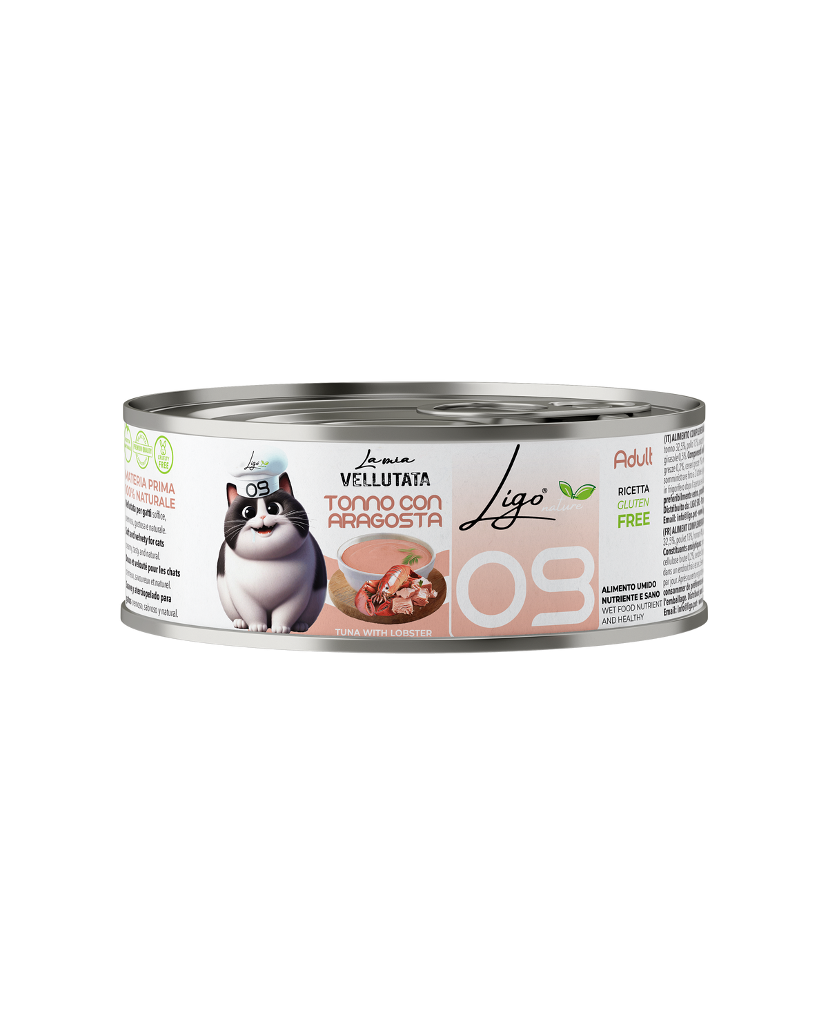 Ligo Nature - Vellutata Tonno con aragosta - 85gr