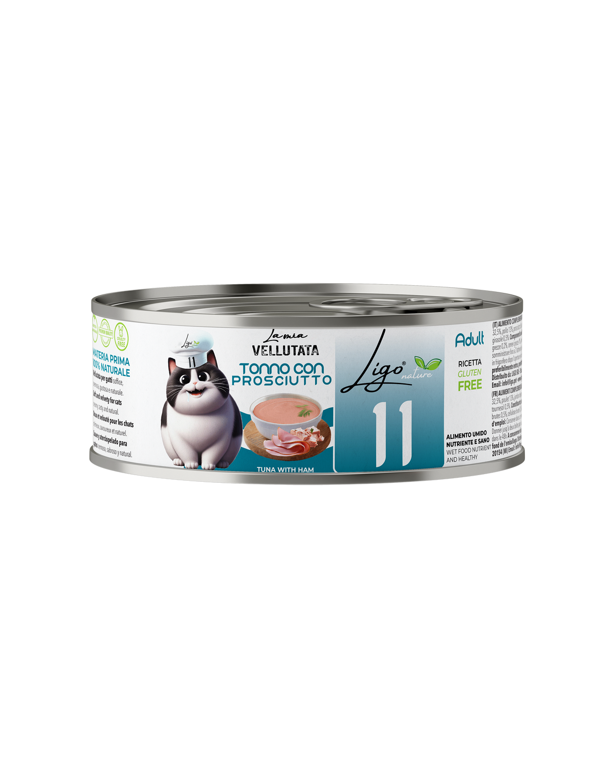 Ligo Nature - Vellutata Tonno con prosciutto - 85gr