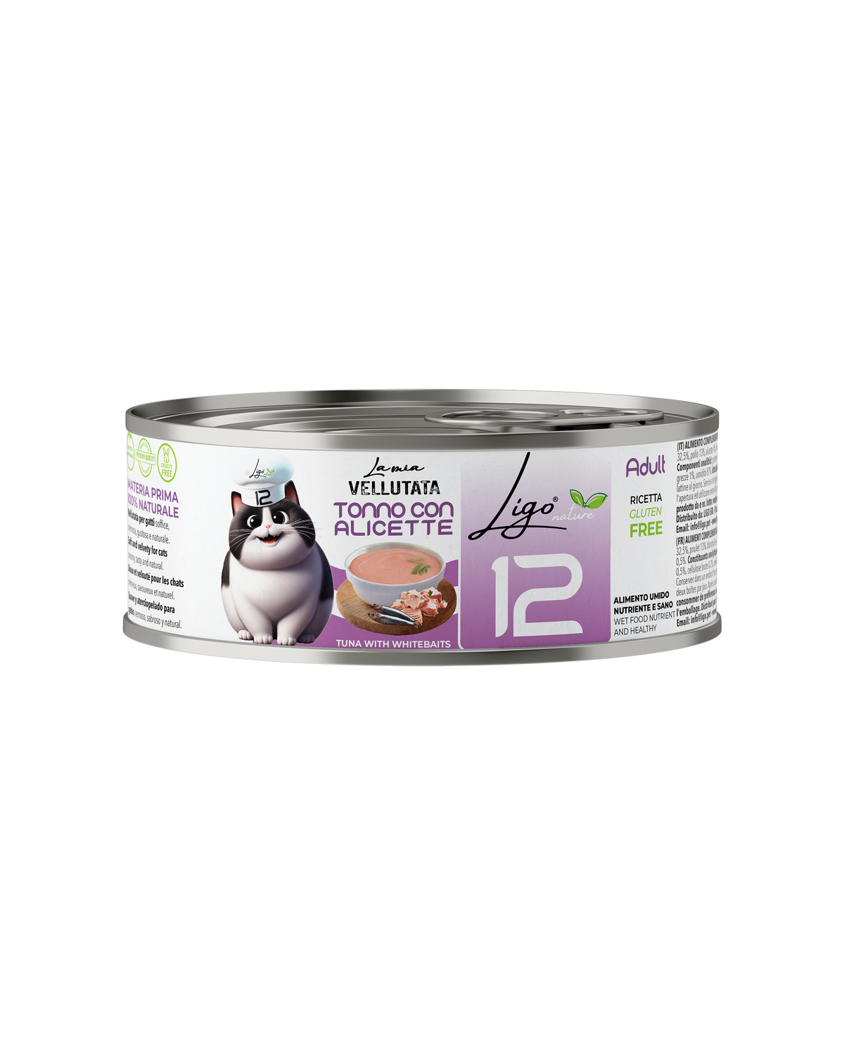 Ligo Nature - Vellutata Tonno con alicette - 85gr