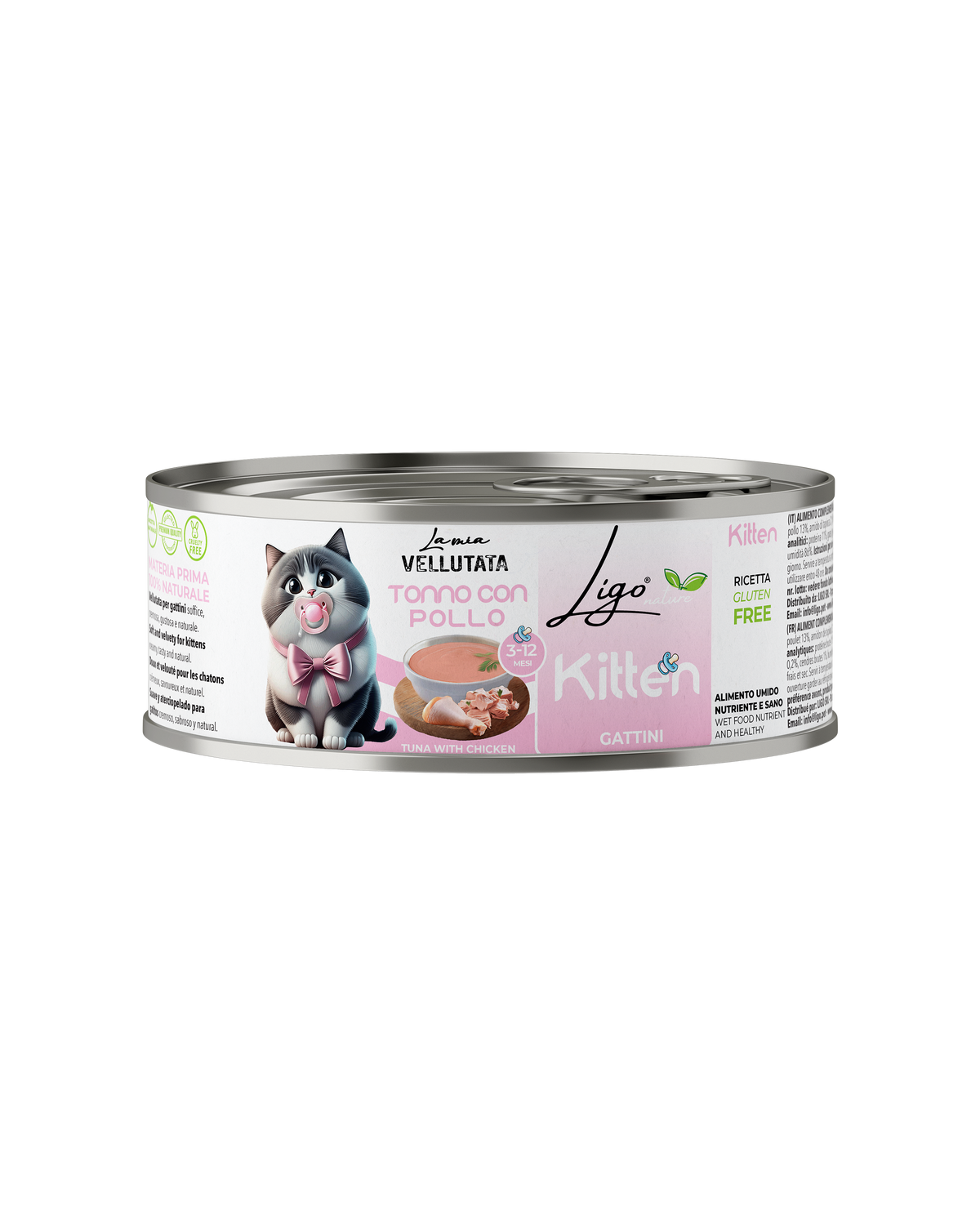 Ligo Nature - Kitten Tonno con Pollo - 85gr