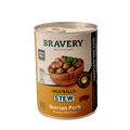Maiale - Alimento completo per Cani Adulti - 415 g - Bravery