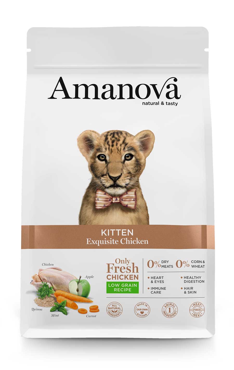 Amanova - Gattino - Pollo squisito - Pollo fresco