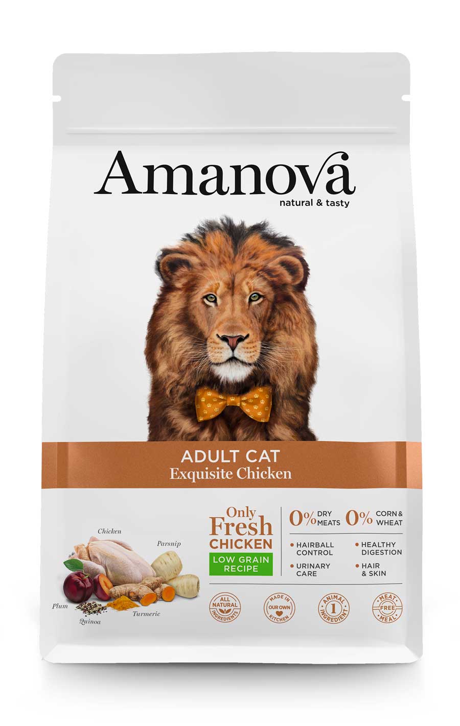 Amanova - Gatto Adulto - Pollo Squisito - Pollo fresco