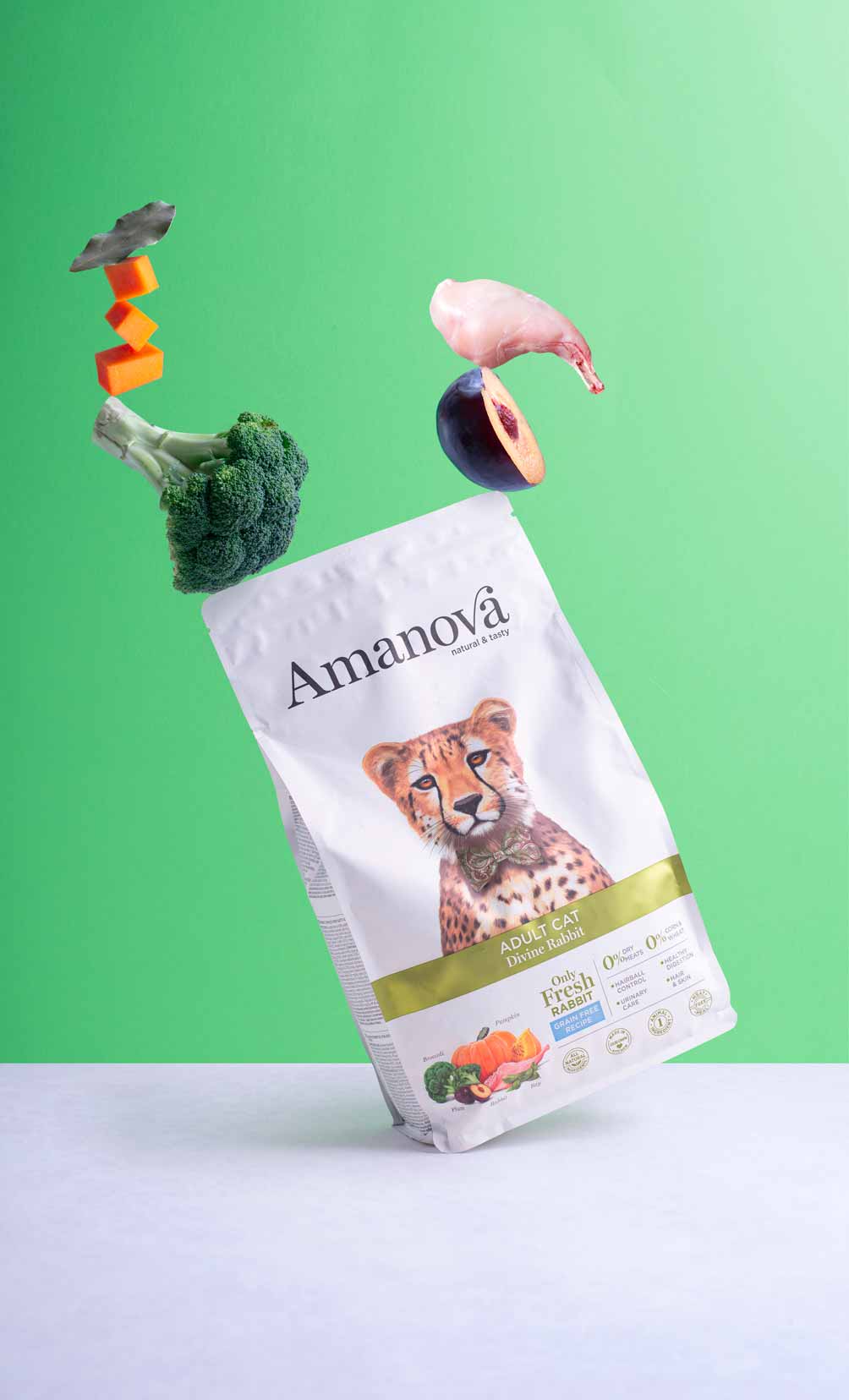 Amanova - Gatto Adulto - Divine Rabbit - Coniglio fresco