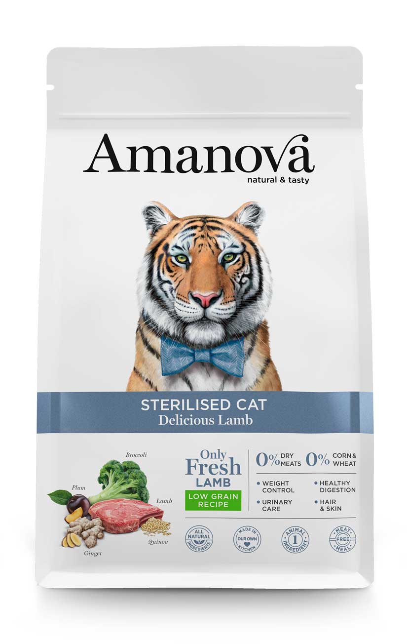 Amanova - Gatto Sterilizzato - Agnello Fresco