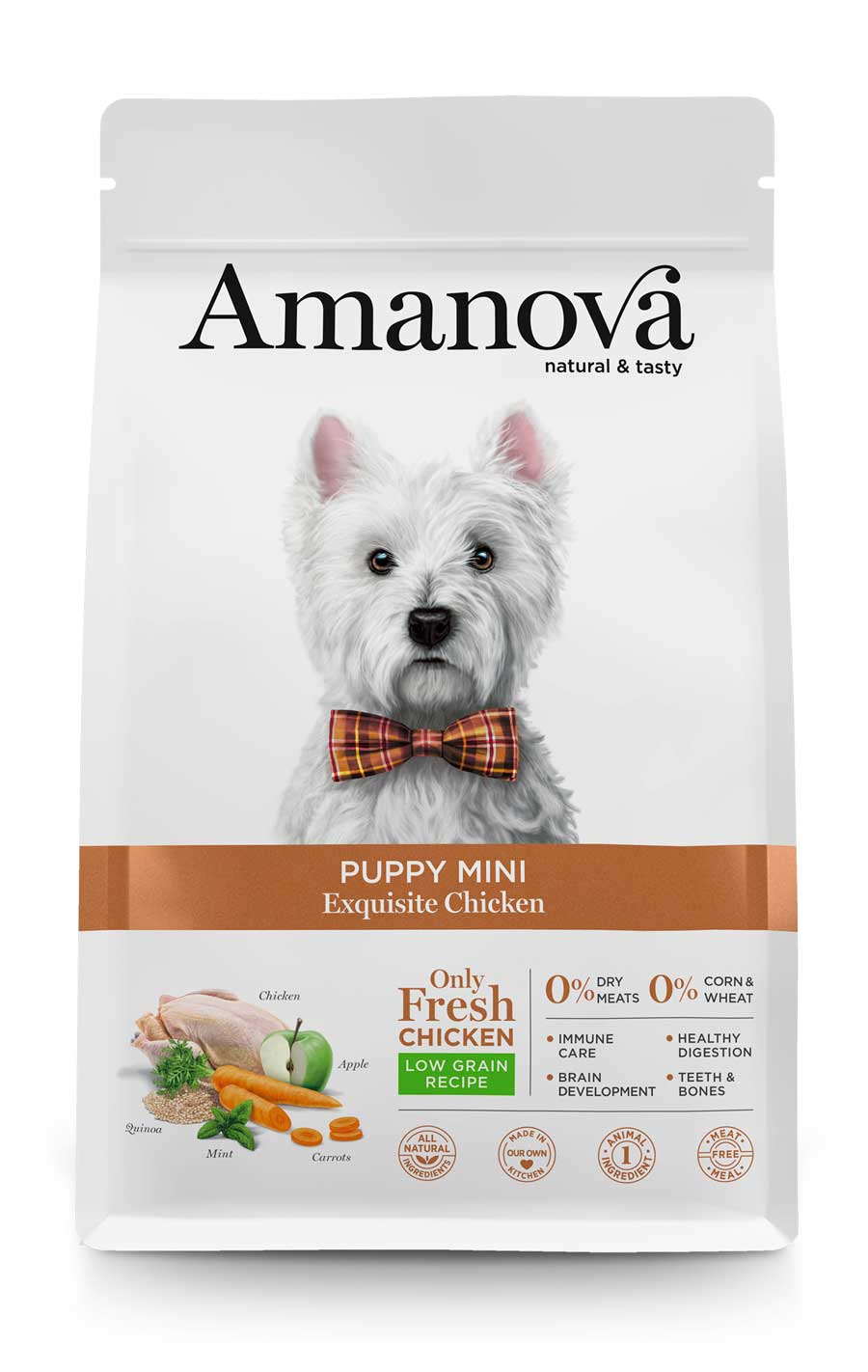 Amanova - Puppy mini - Exquisite Chicken - Pollo fresco
