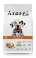 Amanova - Cuccioli taglia media - Pollo squisito - Pollo fresco