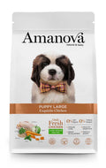 Amanova - Puppy grande - Pollo squisito - Pollo fresco - 12 kg