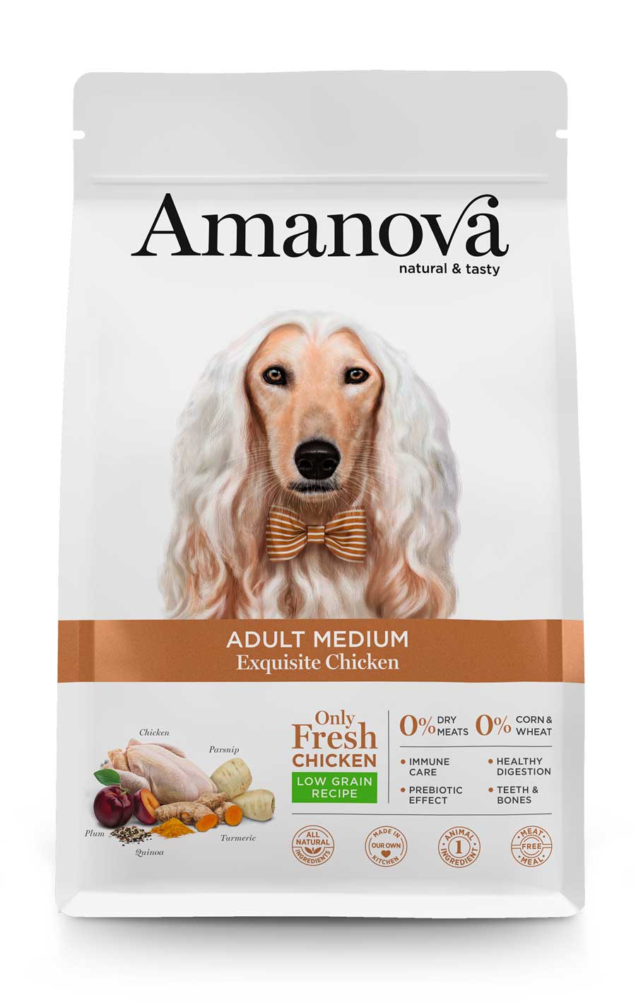 Amanova - Adult medium - Pollo squisito - Pollo fresco