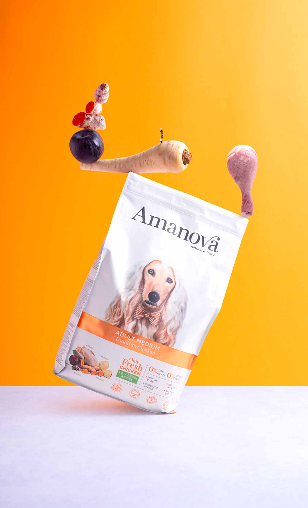 Amanova - Adult medium - Pollo squisito - Pollo fresco