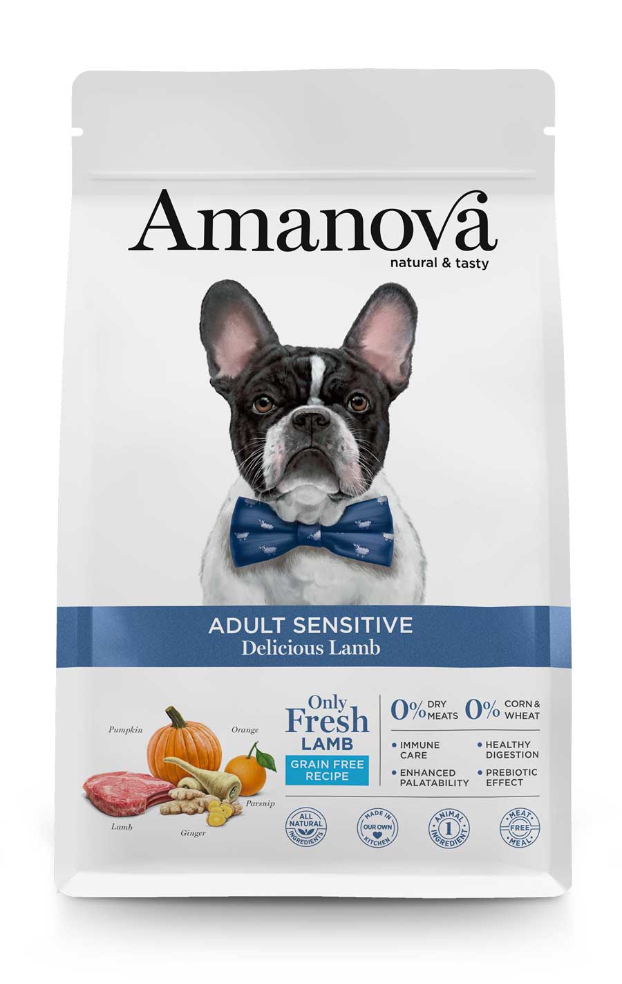 Amanova - Adult sensitive - Agnello delizioso - Agnello fresco