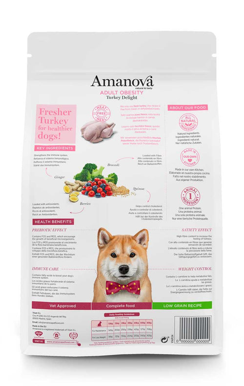 Amanova - Obesità nell'adulto - Turkey Delight - Tacchino fresco