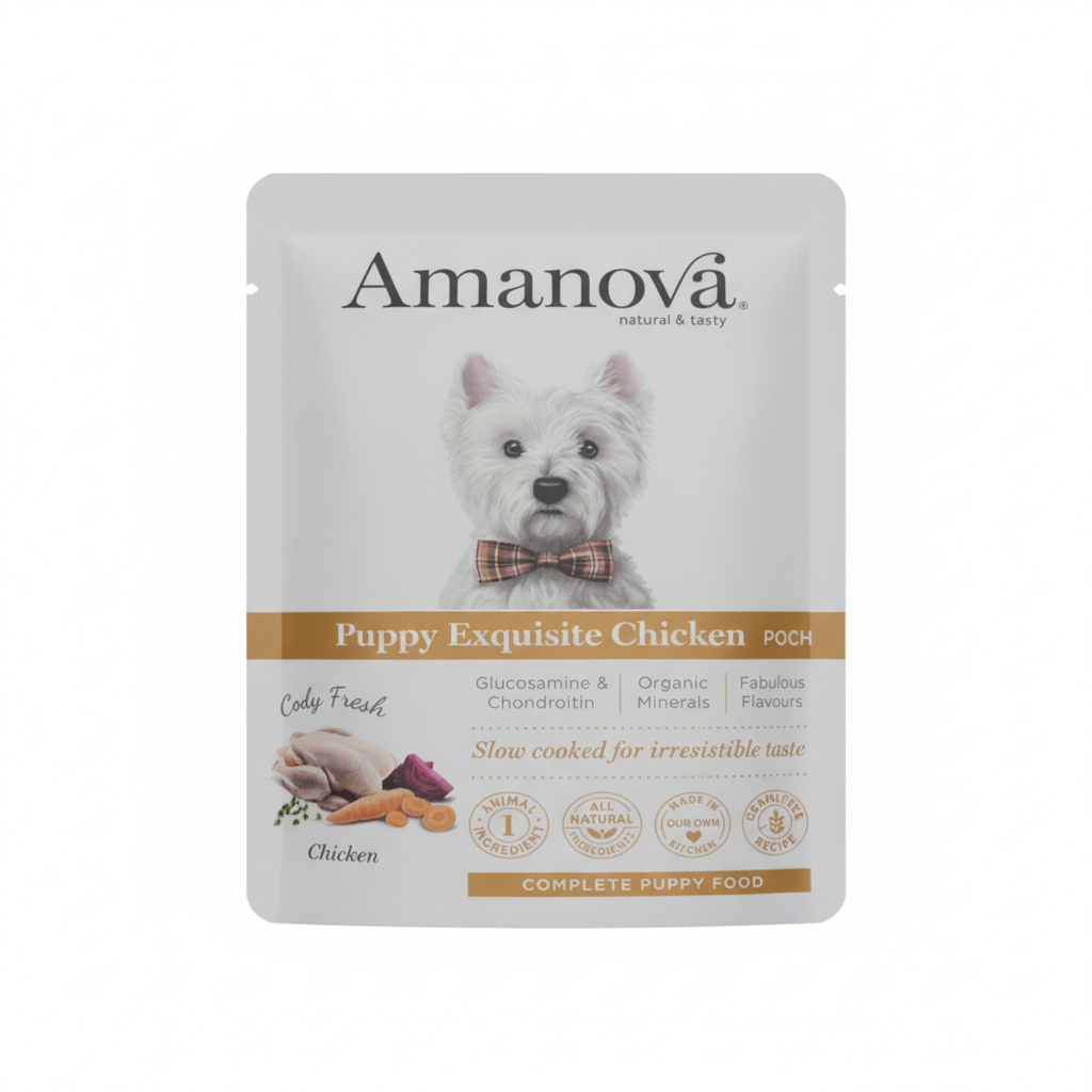 Amanova - pouch Puppy exquisite chicken P08