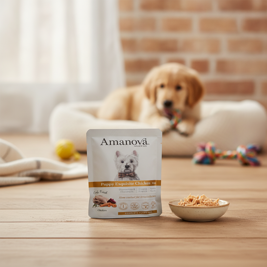 Amanova - pouch Puppy exquisite chicken P08